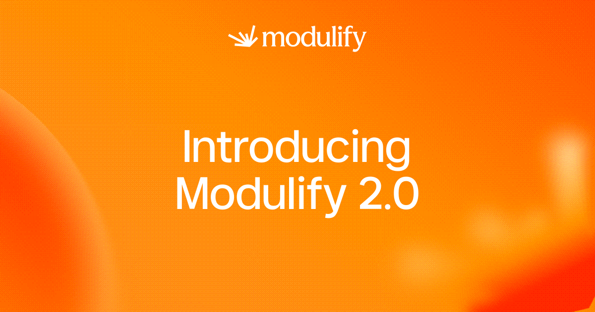Introducing Modulify 2.0: the AI platform that builds, hosts and ships design-grade work in one place